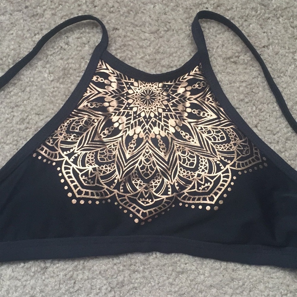 Kaiami Swimwear Golden Mandala Bikini Top